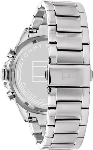 Vista 3 de Tommy Hilfiger Mens Quartz Watch with Stainless Steel Bracelet Silver