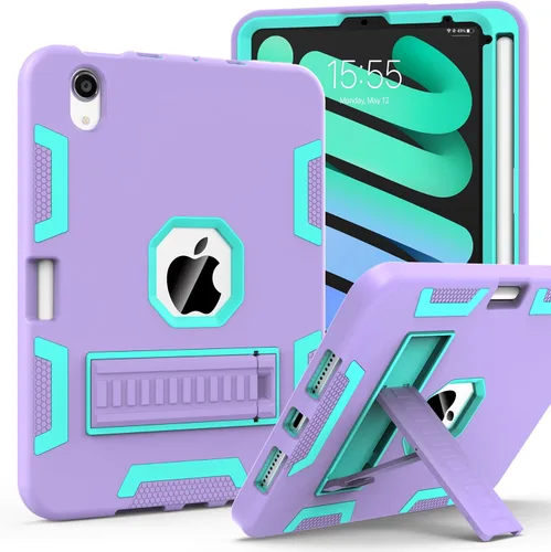 Vista 9 de CCMAO Funda para iPad mini 5 2019, iPad mini 4 2015, funda protectora híbrida resistente a prueba de golpes para iPad mini 5ª/4ª generación 7.9