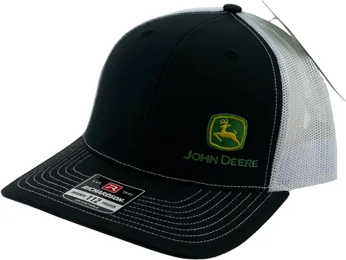 Vista 6 de John Deere Sombrero Richardson negroblanco LP83157, Negro