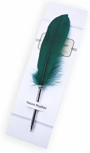 Vista 13 de SpyShop Bolígrafo de plumas, tinta negra, pluma vintage, pluma chapada refinada, bolígrafo para escritura escolar, regalo de boda, bolígrafo de Negro