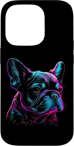 Vista 17 de French Bulldog Retro Design Case for iPhone 17