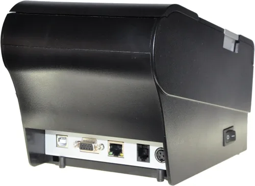 Vista 2 de Impresora térmica de recibos - USB, Ethernet/LAN y puertos serie - Cortador automático - Beeper/Buzzer - Puerto de cajón de efectivo - Ancho