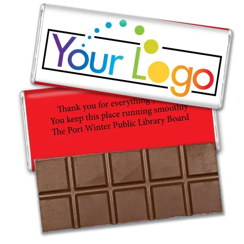 Vista 14 de 12pk Personalizado Promocional Añadir Su Logo Barras De Chocolate Belgas