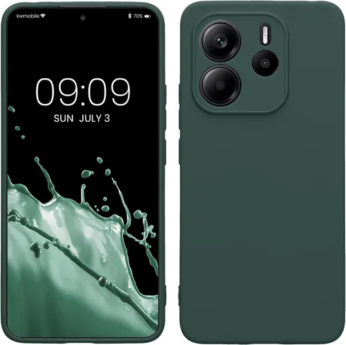 Vista 34 de kwmobile Funda compatible con Xiaomi Redmi Note 9S / 9 Pro / 9 Pro Max - Funda protectora de silicona TPU suave y delgada - Negro mate
