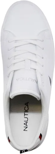 Vista 5 de Nautica Zapatos casuales para hombre, mocasines clásicos con cordones, tenis de moda, en tamaños medianos y anchos