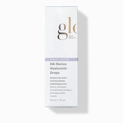 Vista 9 de Glo Skin Beauty HA-Revive Gotas hialurónicas, tamaño de viaje, suero hidratante, aumenta los niveles de humedad para una piel refrescante y radiante