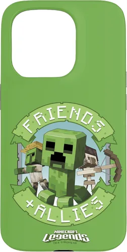 Vista 14 de Minecraft Legends Friends & Allies Mobs - Carcasa para iPhone 17