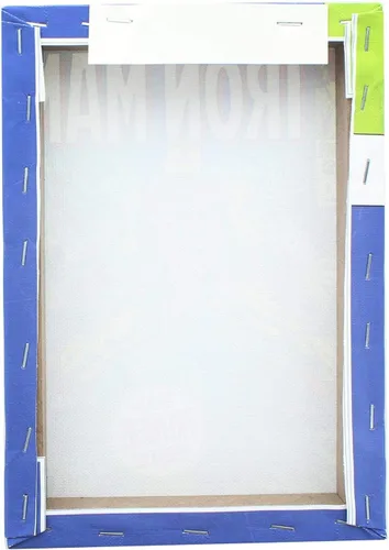 Vista 2 de Marvel Comic Cover - Lienzo decorativo para pared de 9 x 5 pulgadas Iron Man invencible #1