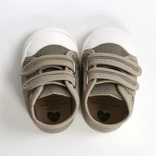 Vista 22 de COSANKIM Zapatos deportivos para bebé niño y niña, zapatos de tobillo altos, antideslizantes, suela suave, zapatos de cuna para niños pequeños