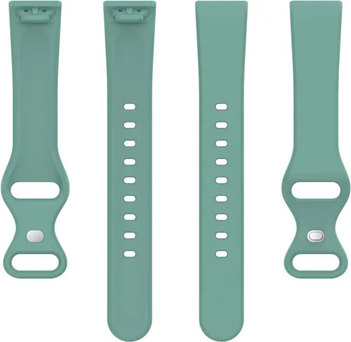 Vista 9 de Paquete de 2 correas compatibles con Fitbit Charge 6/Charge 5 Smart Watch Charge 6 Accesorios Correas de repuesto de silicona ajustables Pulsera