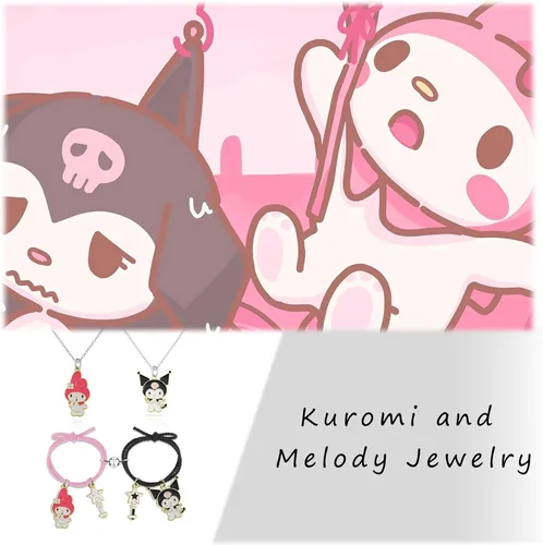 Vista 8 de Pulseras magnéticas de dibujos animados para parejas atracción mutua lindo collar de gatito Acero inoxidable multicolorfantasía