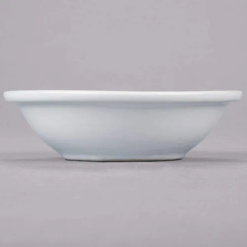 Vista 2 de Restaurant Value Bright Whtie - Plato de frutas de 3.5 onzas, caja de 36