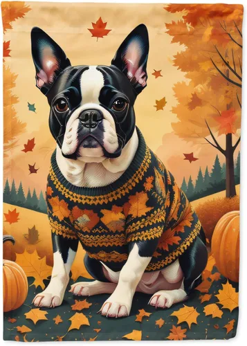 Vista 69 de Caroline's Treasures DAC1001GF Affenpinscher - Bandera decorativa para jardín de otoño, decoración para patio exterior, patio, parterres