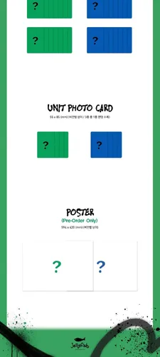Vista 6 de VERIVERY Liminality - EP.DREAM 7th Mini Album PLAN Version 1p Folding Poster On Pack+Photobook+1ea Sticker+1ea Tag Keyring+1p Business Card+2p