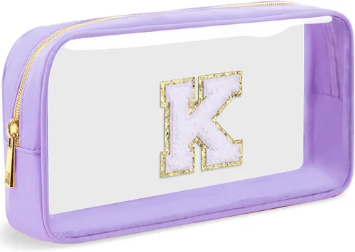 Vista 48 de Bolsa de Maquillaje Transparente Pequeña Bolsa de Cosméticos Bolsa de Viaje de Artículos de Aseo Bolsa Transparente con Cremallera Bolso Organizador