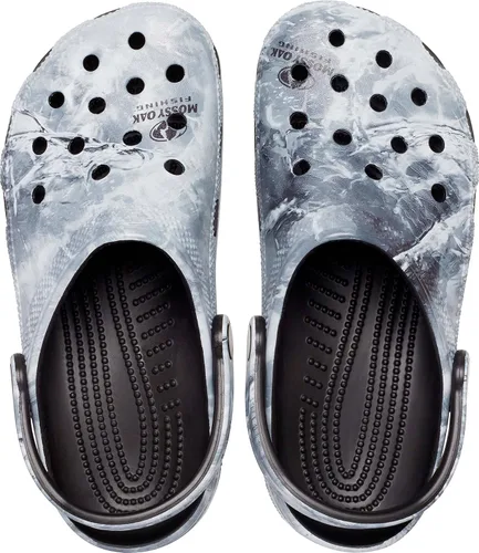 Vista 4 de Crocs Zuecos clásicos unisex de camuflaje para adultos