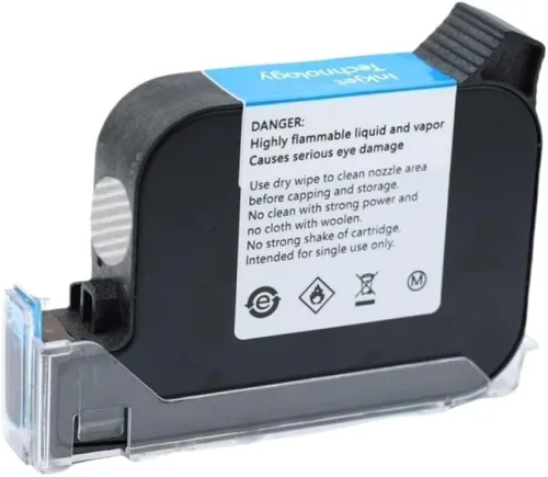 Vista 3 de 2588 2588+M 42ML Black Red Blue Green Ink Cartridge Universal for Handheld Inkjet Printer Compatible with Various Brands Quick Drying 12.7mm Print