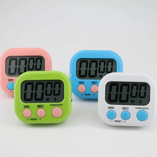 Vista 8 de Temporizadores de aula para profesores y niños, temporizador digital magnético grande, temporizador de cocina para cocinar, cepillo de dientes