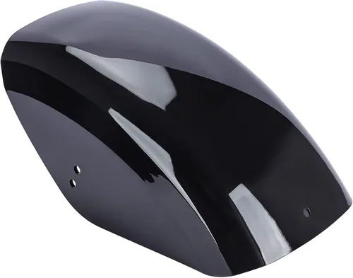 Vista 4 de Guardabarros corto trasero de motocicleta de 7 pulgadas para Harley Sportster XL883 XL1200 1986-2023 (negro brillante - guardabarros de plástico ABS)