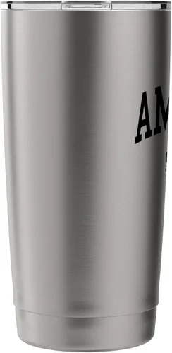 Vista 4 de Amarillo High School HS Amarillo TX Retro Stainless Steel Insulated Tumbler