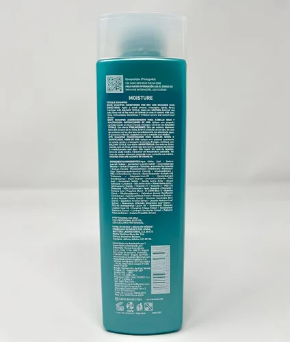 Vista 4 de Tec Italy Totale Champú hidratante para cabello seco, opaco y normal, cuidado diario hidratante, mejora la suavidad y el brillo, 10.14 fl oz
