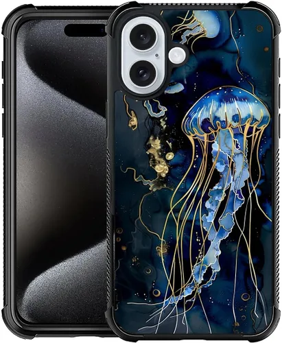 Vista 839 de Funda compatible con iPhone 15, diseño de elefantes africanos, diseño increíble a prueba de golpes, antiarañazos, carcasa trasera de policarbonato