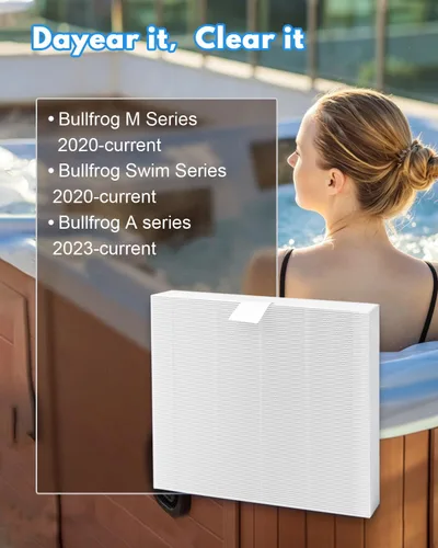 Vista 7 de SPA Flat Filters Replacement (4 Pack) 10-00814 Hot Tub Filter for A5 A6 A7 A8 A9 M6 M7 M8 M9 S150 S180XD S200 (2023 to Present)