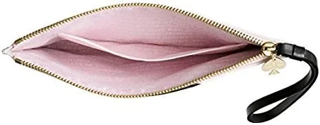 Vista 4 de Kate Spade 'Turn It Up' - Bolso de mano con diseño de registro, color rosa multicolor, Rosa Multi
