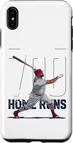 Vista 7 de Funda para iPhone 15 Albert Pujols 700 Home Runs Albert Pujols St Louis MLBPA