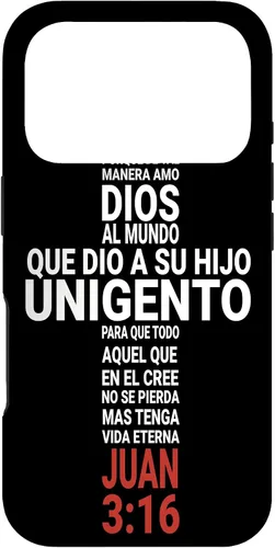 Vista 30 de Juan 3:16 Biblia Cristiana - Funda para iPhone 17