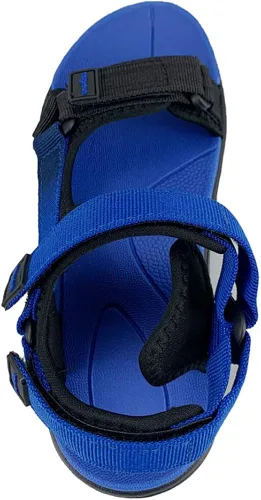 Vista 4 de TISGOTAN Sandalias de verano para niños, sandalias de senderismo con correas ajustables para niños pequeños y grandes