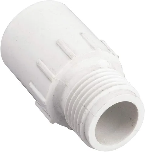 Vista 2 de Paquete de 5 – Orbit 3/4 pulgadas Slip x MHT PVC manguera a tubería