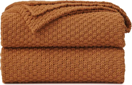 Vista 24 de Longhui bedding - Manta de punto negra para sofá, suave, acogedora, lavable a máquina, 100% algodón, manta de sofá, pesada, de 2.5 libras, bolsa