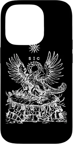 Vista 17 de Pelican in Her Piety Traditional Latin Mass Catholic Symbols Case for iPhone 17