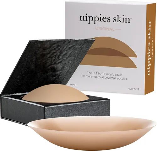 Vista 14 de Nippies - Cubiertas reutilizables para pezones, empanadas seguras para la Círculos Caramelo