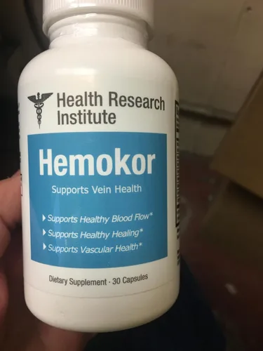 Vista 2 de Hemokor - Golpea las hemorroides en su origen - 12 frascos - 360 cápsulas - Fórmula mejorada - Hemokor