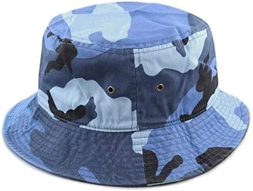 Vista 3 de The Hat Depot - Sombrero unisex, 100% algodón, 300N, fácil de guardar para viajar, playa y verano