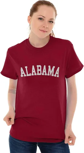 Vista 10 de Alabama Athletic Student Vacation Souvenir Graphic T Shirt hombres o mujeres