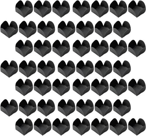 Vista 2 de 200 unidades de envoltorios de trufas de chocolate para tazas de caramelo bandeja de grado alimenticio para tartas de papel para cumpleaños, boda