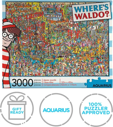 Vista 7 de Aquarius Where's Waldo - Rompecabezas de 3000 piezas