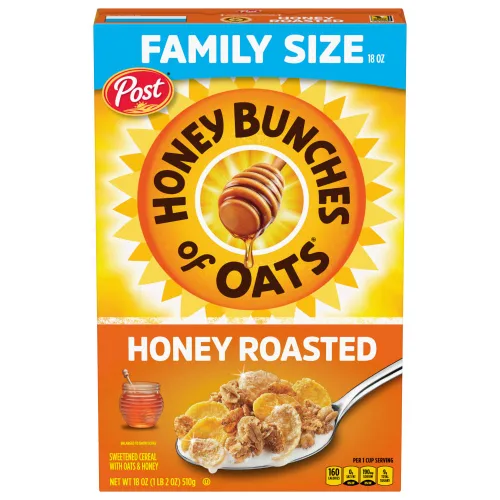 Vista 17 de Miel manojos de avena Honey Roasted, 2.1-ounce (12 unidades) Desayuno o merienda fácil para llevar