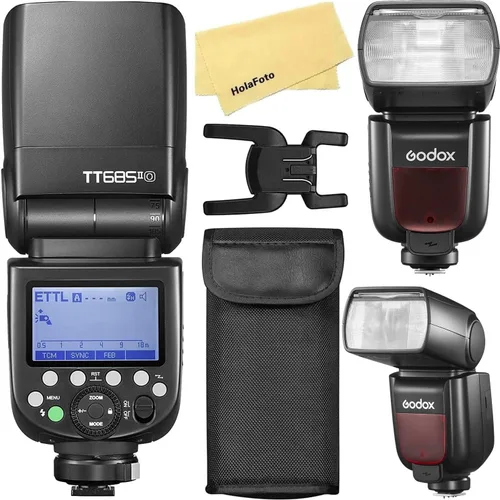 Vista 12 de Godox TT685II-N TT685IIN Flash de cámara para Nikon Flash Speedlight, 2.4G TTL GN60 HSS 1/8000S Godox Flash para Nikon, tiempo de reciclaje