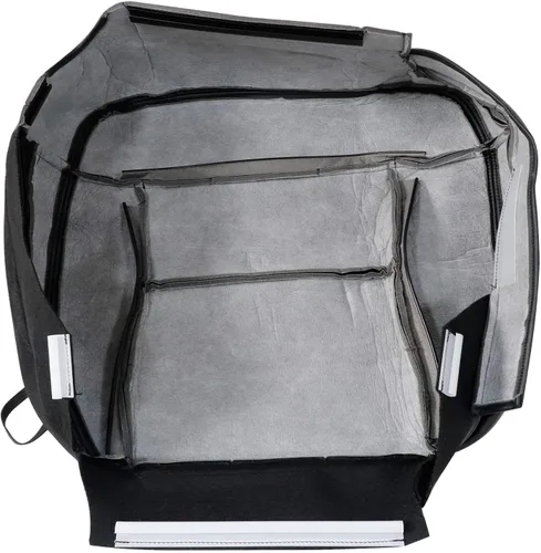 Vista 7 de Priprilod Funda de Reemplazo de Asiento de Cuero Negro para Lado del Conductor Compatible con Ford F150 Lariat 2004 2005 2006 2007 2008