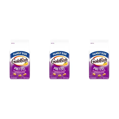 Vista 12 de Goldfish Galletas de queso cheddar, bolsa de 10 onzas
