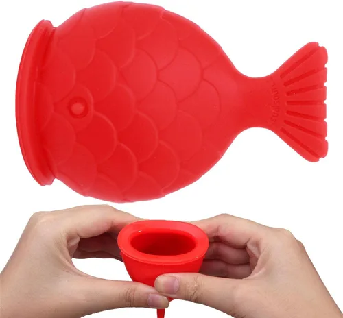 Vista 9 de Dispositivo de relleno de labios Refuerzo de labios de silicona suave con forma de pez, boca más gruesa más completa, bombas de labios