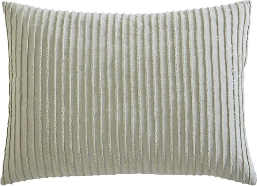 Vista 13 de Beatrice Home Fashions Colcha de chenilla Channel, King, color azul