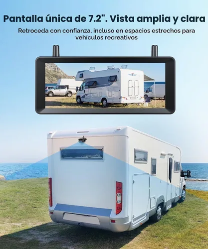 Vista 4 de AUTO-VOX Cámara de respaldo inalámbrica RV Plug and Play compatible