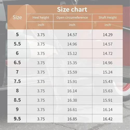 Vista 5 de WIRALOMI Botas vaqueras de tacón grueso bordado hasta la rodilla para mujer, botas vaqueras con punta puntiaguda