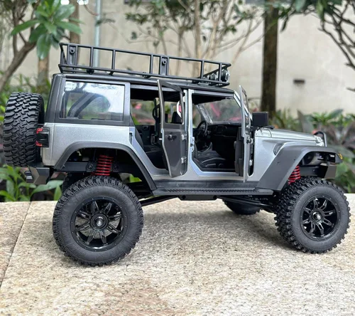 Vista 6 de WPLDEWAN 1/12 RC Crawler MN-128 Remote Control Jeep Truck Off Road