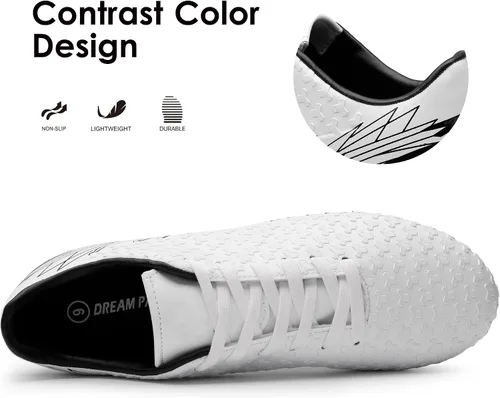 Vista 3 de DREAM PAIRS Zapatos con tacos de fútbol para hombre